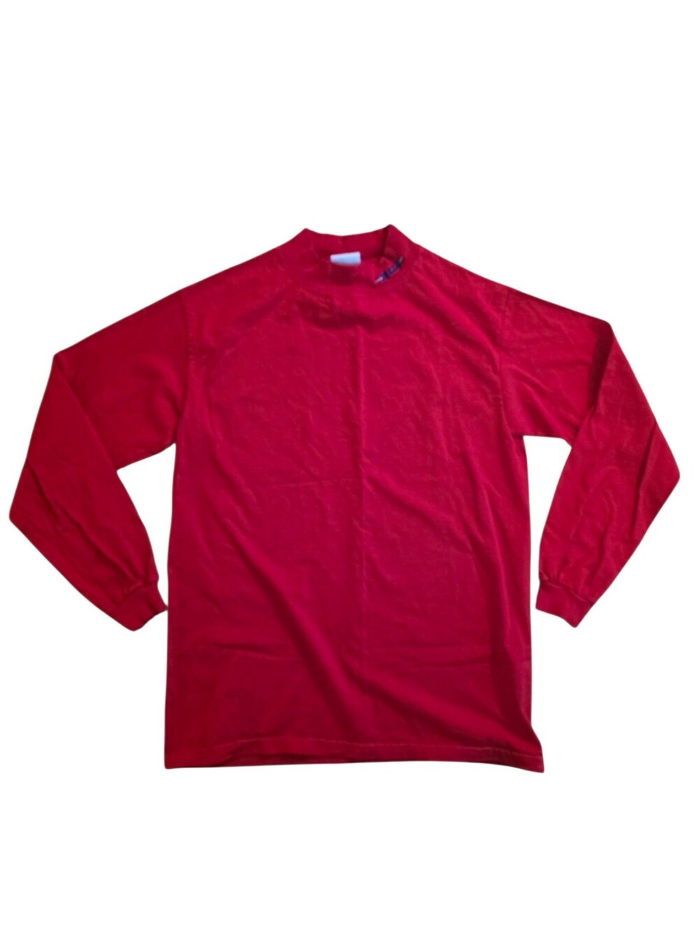 Vintage Buffalo Bills Mock Neck Long Sleeve Shirt- M